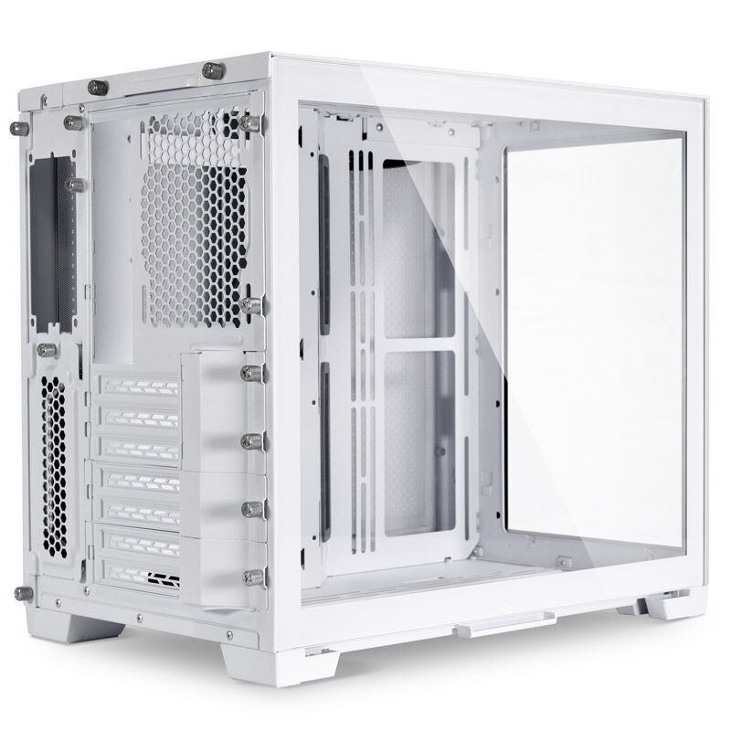 LIAN LI O11 DYNAMIC PCケース ホワイト ミニ〜ミドルタワー Lian Li O11 Dynamic Mini Snow Edition, Midi-Tower, Tempered Glass