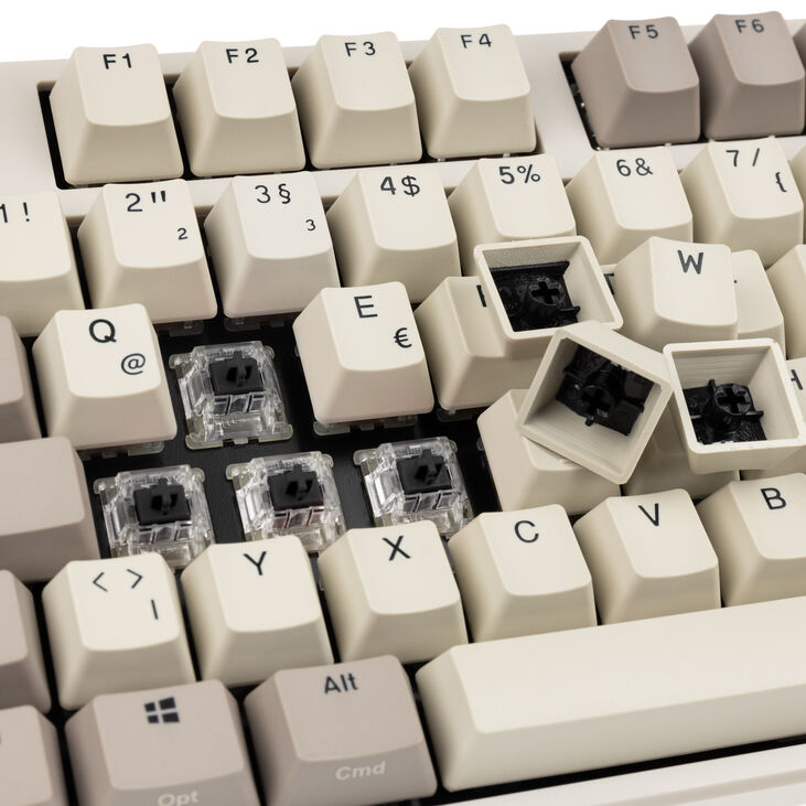 Ducky Origin Vintage Gaming Tastatur, Cherry MX-Black image number 4
