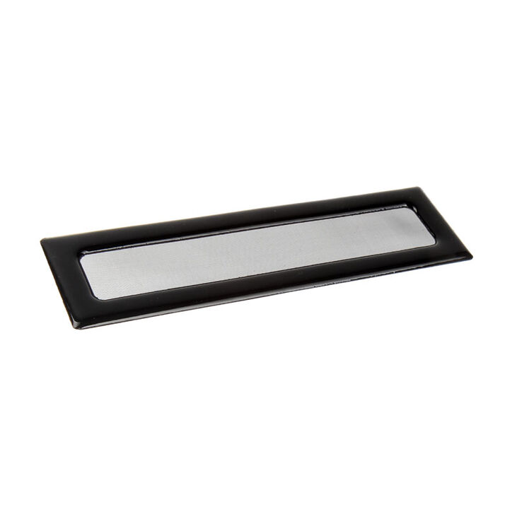Demciflex dust filter front panel - black/black image number 0