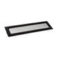 Demciflex dust filter front panel - black/black