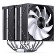 Jonsbo CA80 CPU Cooler, Dual-Tower, 2 x 120mm, PWM, RGB - black image number null
