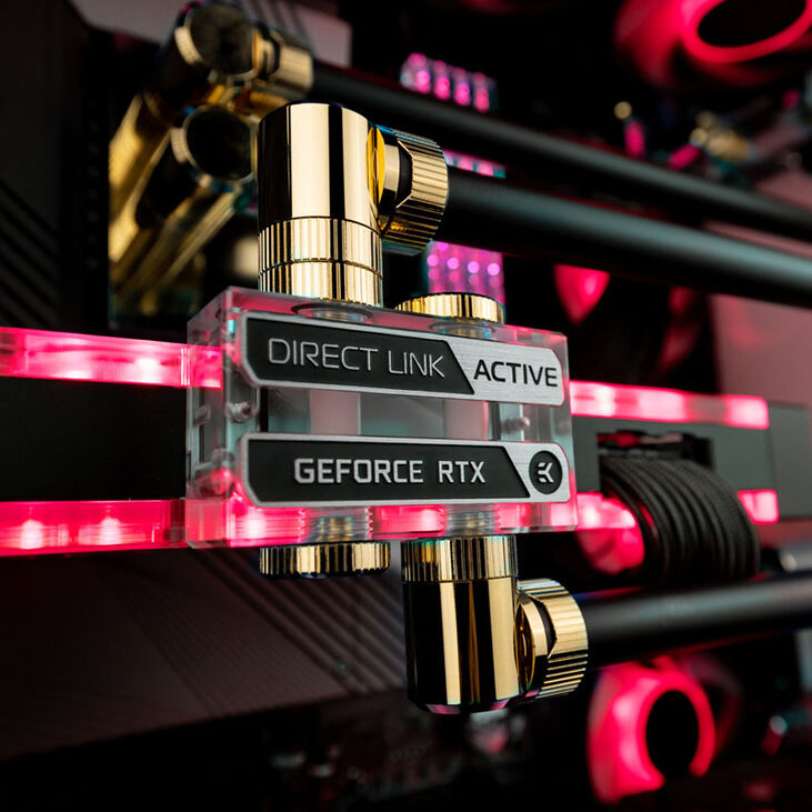EK Water Blocks EK-Quantum Scalar² Strix/TUF DirectLink Terminal - acrylic image number 3