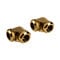 Corsair Hydro X Series XF Hardline Adapter 90 Grad 12mm AD auf 12mm AD Hardtube - 2er Pack, gold