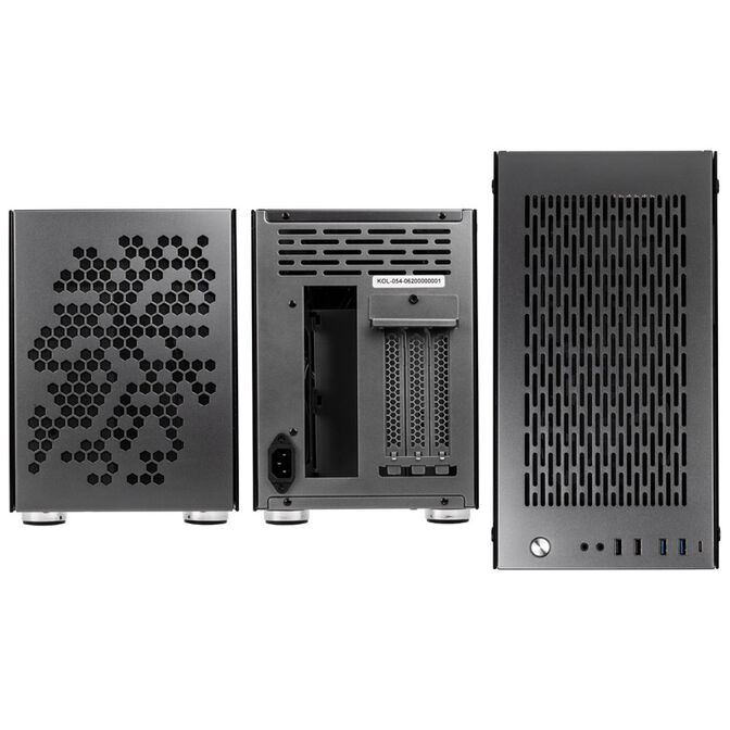 Kolink Rocket Heavy Mini-ITX Case - Gunmetal Grey + Alpenf&ouml;hn Gletscherwasser 240 High Speed Bundle image number 2