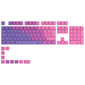 Glorious GPBT Keycaps - 115 PBT keycaps, ISO, DE layout, Nebula