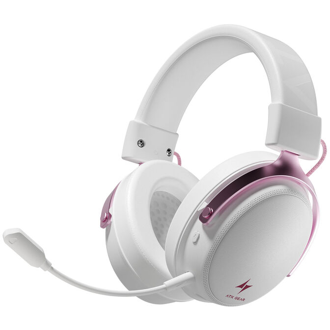 ATK N9 Neptune Ultra Wireless Gaming Headset - white/pink image number 0