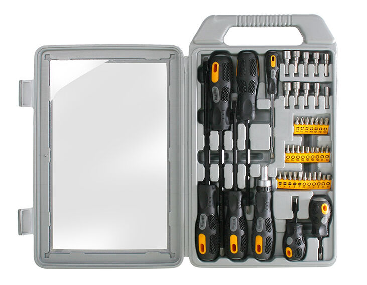 InLine screwdriver bit set, 45 pieces image number 1