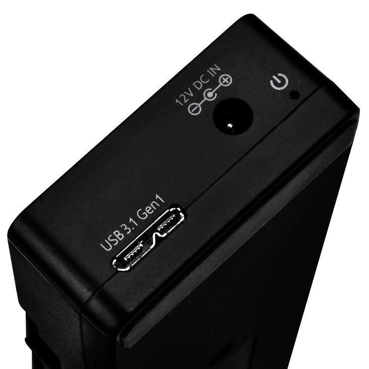 SilverStone SST-UC03B-PRO - USB Lade Station, 7 Port - 36 Watt image number 5