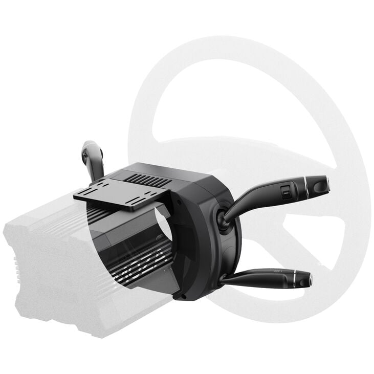 MOZA multifunction steering column, 28 switches - black image number 3