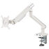Alterzone Arm One USB Aluminum Monitor Arm, 2 x 3.0 USB Ports, Weiß image number null