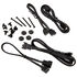 Noiseblocker NB-eLoop X B12-PS ARGB, PWM - 120mm, black + ARGB 8x Port Hub - 3-piece set image number null