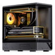 Jonsbo D200 PC-Geh&auml;use, Mini-Tower, mATX, Tempered Glass - schwarz image number null
