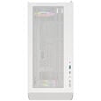 Montech X5M PC Case, Mid Tower, Micro-ATX, ARGB, Tempered Glass - White image number null
