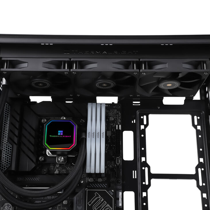 Thermalright Frozen Prism 360 BLACK Complete Water Cooling, RGB - 360 mm, black image number 7