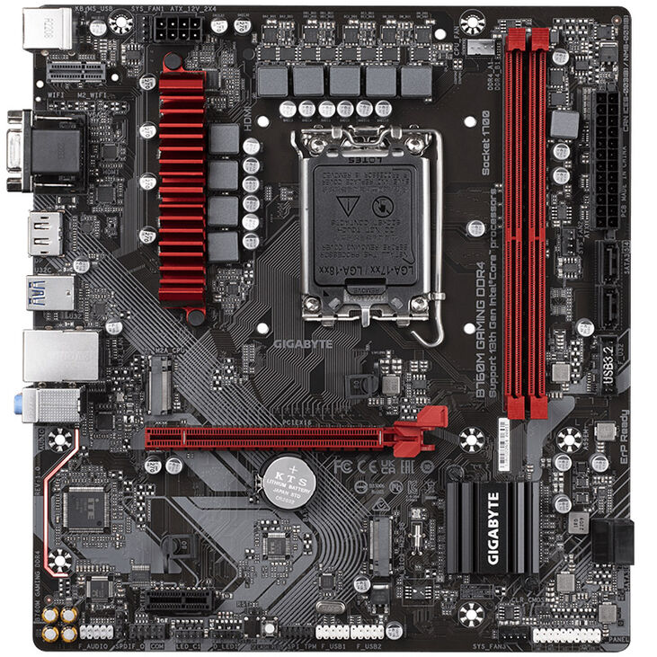 GIGABYTE B760M Gaming DDR4 Motherboard, Socket 1700, Intel B760, Micro-ATX, DDR4 image number 2
