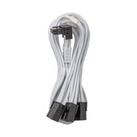 CableMod Pro ModMesh 12V-2x6 cable, 3x 8-pin, StealthSense – white, var. A