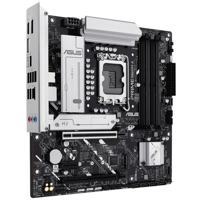 ASUS Prime B860M-A Motherboard, Socket LGA 1851, Intel B860, Micro-ATX, DDR5 image number 7