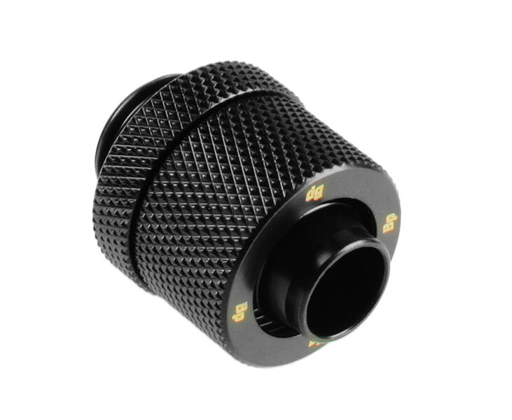 Bitspower Anschluss gerade G1/4 Zoll AG auf 13/10mm - schwarz matt image number 0