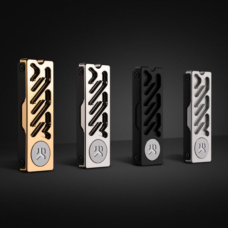EK Water Blocks EK-Quantum Convection M.2 NVMe - gold image number 3