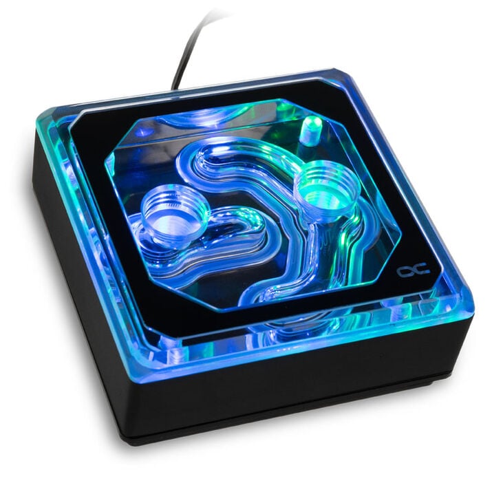 Alphacool Eisblock XPX Aurora Edge CPU - Acryl Black Digital RGB image number 0