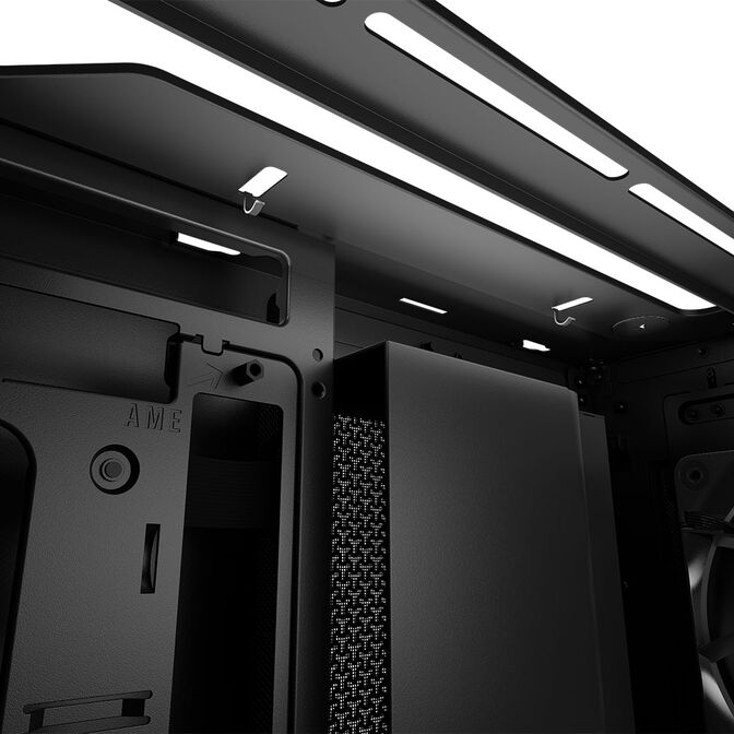 Corsair FRAME 4000D RS Wood PC Case, Mid-Tower, E-ATX - Wood, Black image number 12