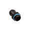 XSPC fitting straight G1/4 inch female thread to 13mm ID - matte black