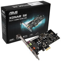 ASUS Xonar SE Sound Card, 5.1 Channel Surround, PCI-E x1