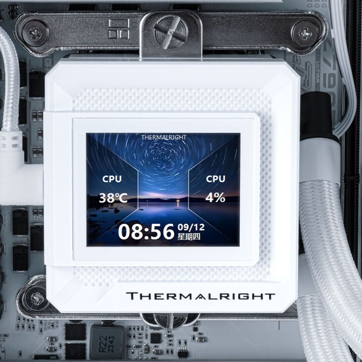 Thermalright Frozen Warframe SE Wasserkühlung, ARGB - 360mm, weiß image number 6