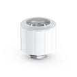 Bitspower Artemis Anschluss gerade G1/4 Zoll AG auf 16/10mm - Arctic wei&szlig; image number null