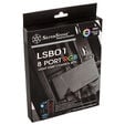 SilverStone SST-LSB01 RGB-LED-Hub + 2x LED-Streifen - schwarz image number null