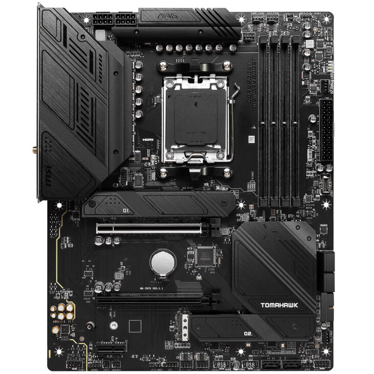 MSI MAG B650 Tomahawk WiFi, Sockel AM5, AMD B650, ATX -  DDR5 image number 2