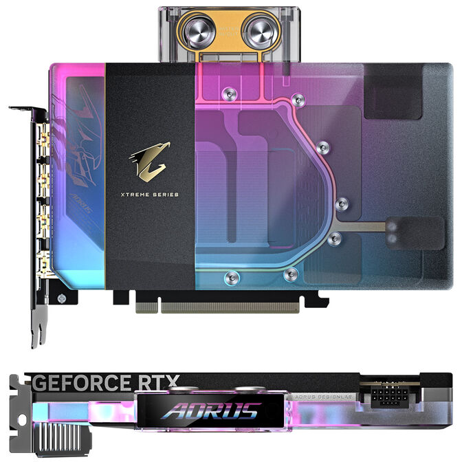 GIGABYTE Aorus GeForce RTX 5080 Xtreme Waterforce WB 16G, 16384 MB GDDR7 image number 2