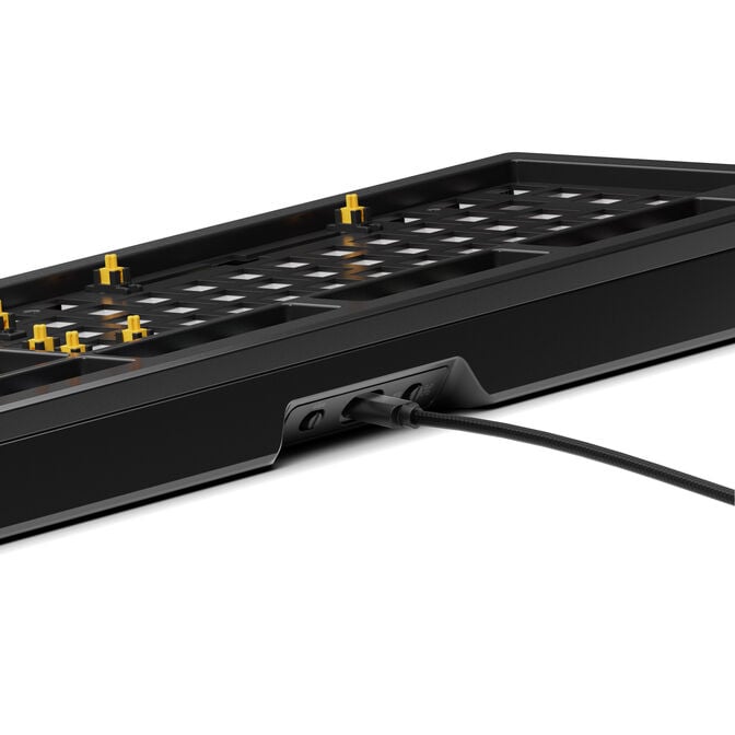 Glorious GMMK 3 Pro 100 % Custom Gaming-Tastatur - Barebone, ISO-Layout, schwarz image number 3