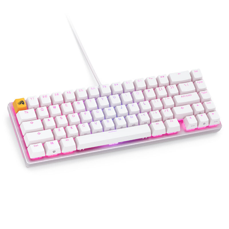 Glorious GMMK 2 Compact Tastatur - Fox Switches, US-Layout, weiß Image