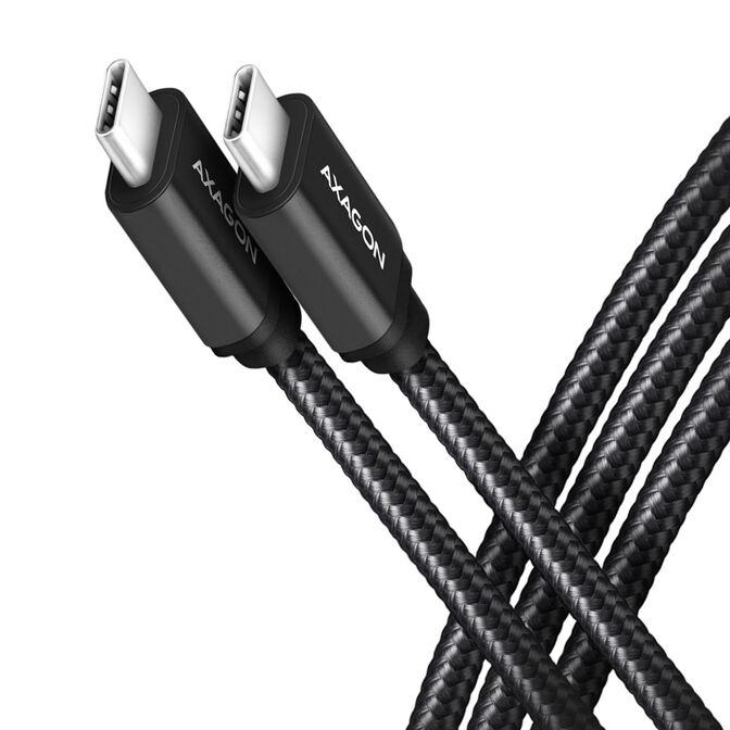 AXAGON BUCM3-CM20AB Kabel USB-C 3.2 Gen 1 auf USB-C 3.2 Gen 1, schwarz - 2m image number 0