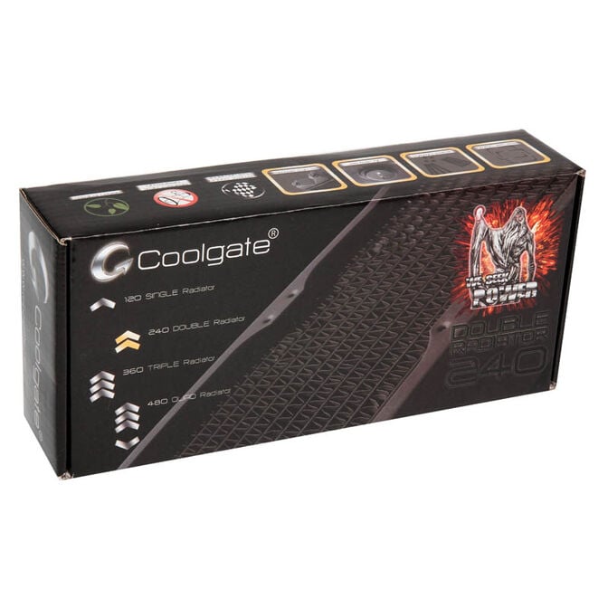 Coolgate CG240 240mm Radiator - schwarz image number 6
