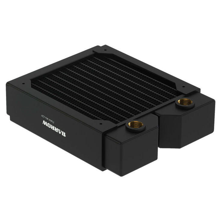 Barrow Dabel-40a Radiator 120 mm - schwarz image number 0