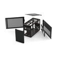 SilverStone SST-SG17B Micro-ATX / Mini ITX Geh&auml;use - schwarz image number null