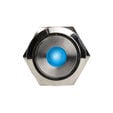 DimasTech Vandalism Button 22mm, Silverline Dot - RGB image number null