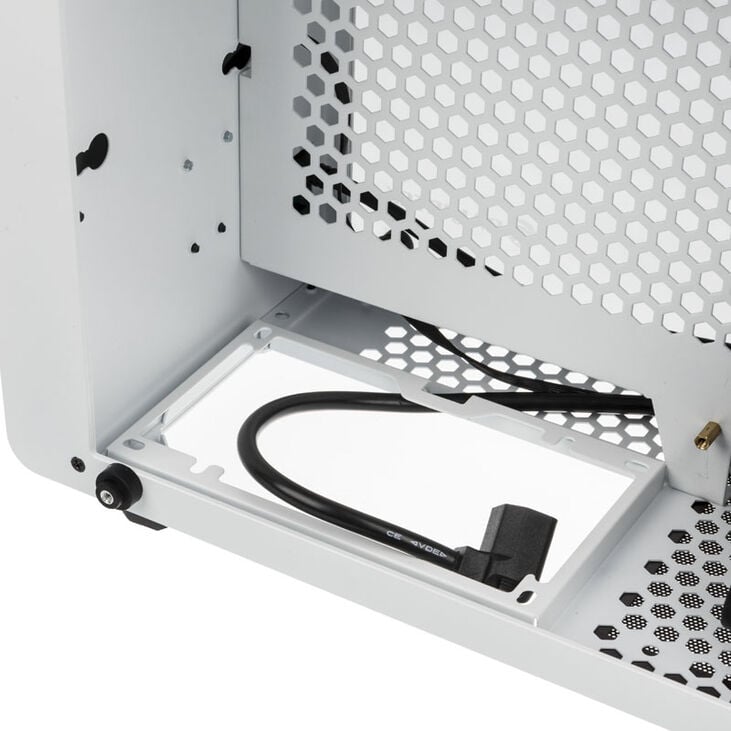 Raijintek Ophion Mini-ITX Gehäuse, Tempered Glass - weiß image number 7