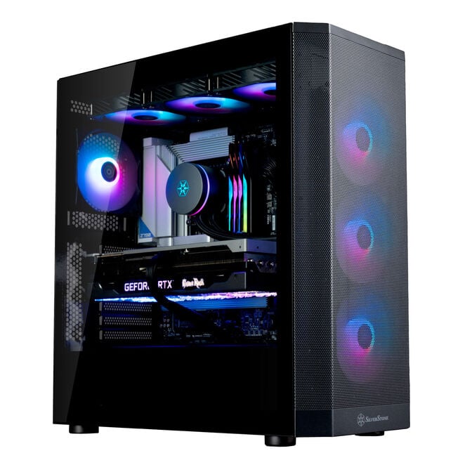 Silverstone FARA 514X Midi-Geh&auml;use - Schwarz image number 9