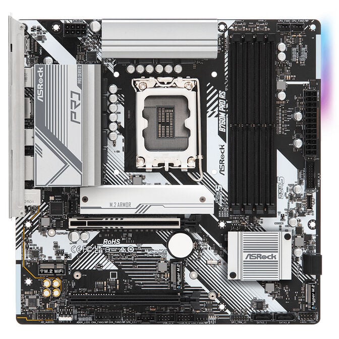 ASRock B760M Pro RS, Intel B760 Motherboard - Socket 1700, DDR5 image number 2