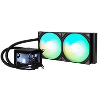 TRYX PANORAMA ARGB 280 All-in-One Liquid Cooling, 3D-AMOLED Display &ndash; 280mm, BlackTRYX PANORAMA ARGB 280 All-in-One Liquid Cooling, 3D-AMOLED Display &ndash; 280mm, Black