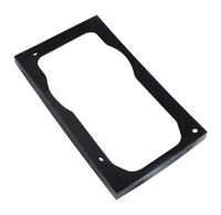Antivibration frame for power supplies - black