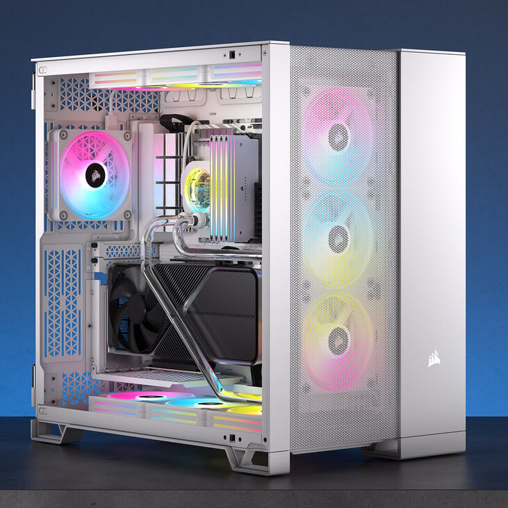 Corsair Hydro X iCUE Link XH405i RGB Elite - weiß image number 1