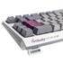 Ducky One 3 Mist Grey SF Gaming Tastatur, RGB LED - MX-Silent-Red image number null