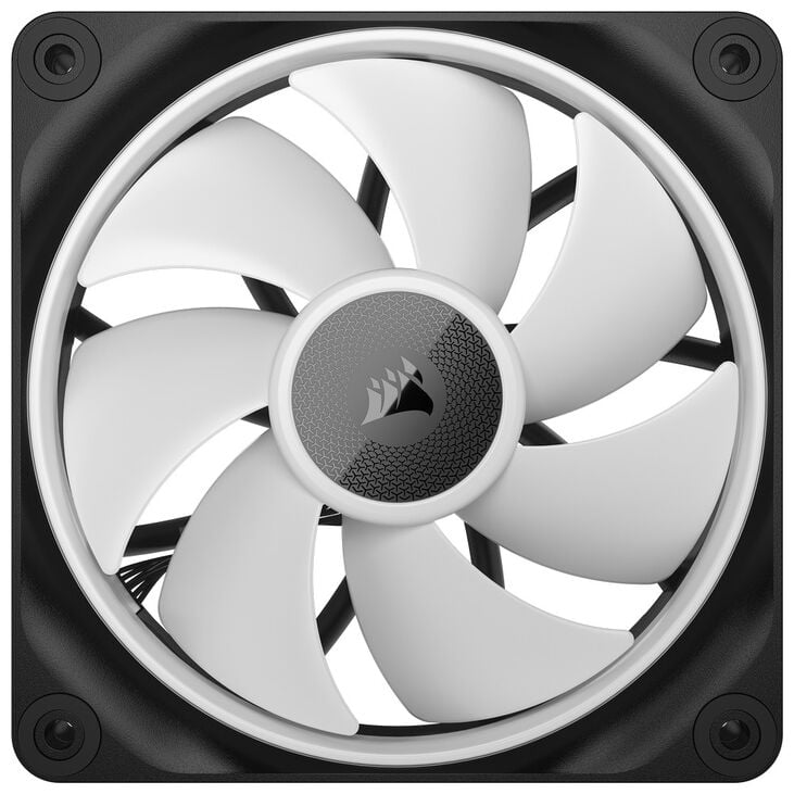 Corsair iCUE Link LX120 RGB, PWM Lüfter, 3er Pack - 120mm, schwarz image number 3