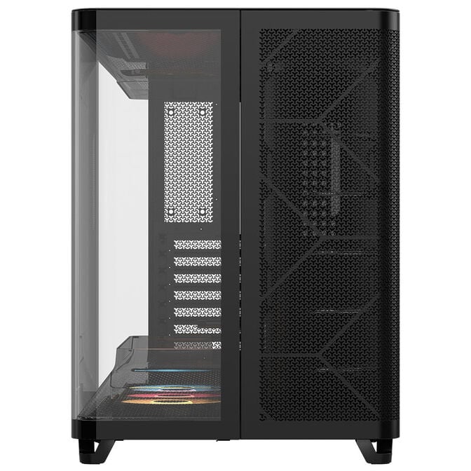 Corsair AIR 5400 RS-R ARGB PC Case, Mid Tower, Tempered Glass, RGB - includes 3x 120mm Fans, black image number 1
