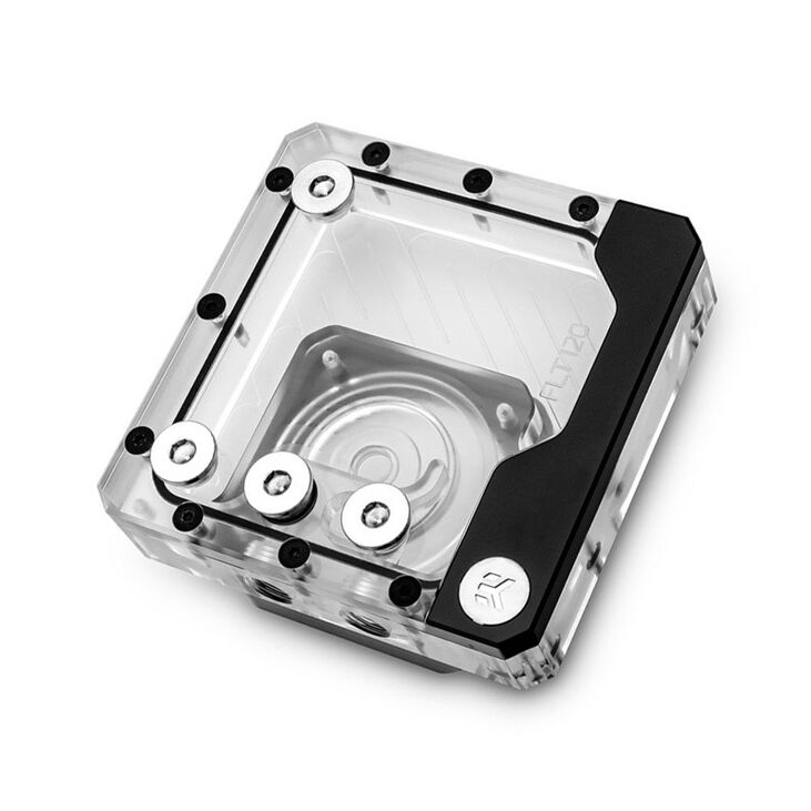 EK Water Blocks EK-Quantum Kinetic FLT 120 Ausgleichsbehälter, D5/DDC Body, D-RGB - Acryl image number 0