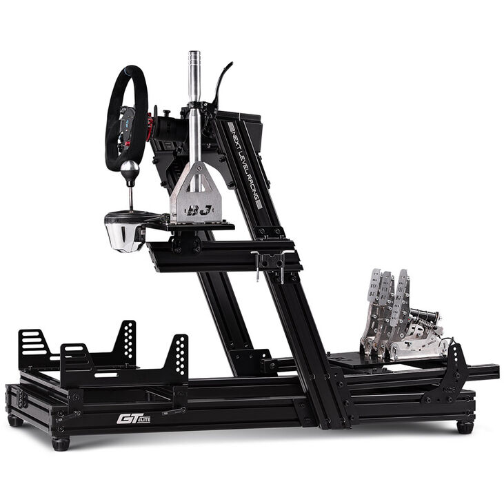 Next Level Racing GTElite Aluminium Simulator Cockpit - Front and Side Mount Edition image number 4